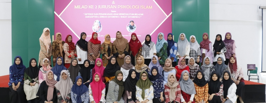 Workshop Hari Kesehatan Mental dan Milad Jurusan Psikologi Islam: Deteksi dan Penanganan Anak Berkesulitan Belajar dan Gifted